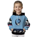 custom north carolina tar heels grateful vibes light blue hoodie best selling