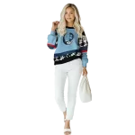 custom north carolina tar heels grateful vibes light blue hoodie best selling