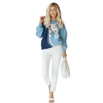 custom north carolina tar heels peeking snoopy light blue hoodie best selling