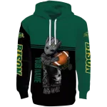custom north dakota state bison baby groot green black hoodie best selling