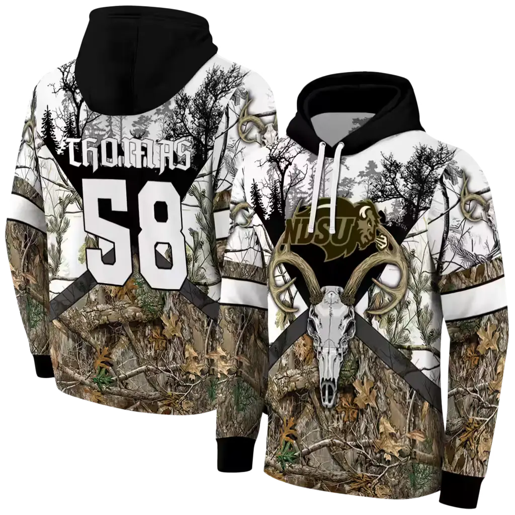 custom north dakota state bison forest silhouette hoodie fashion forward custom north dakota state bison forest silhouette hoodie fashion forward