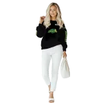 custom north dakota state bison punisher skull black hoodie best selling