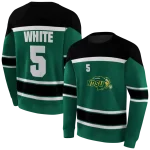 custom north dakota state bison striped pattern green hoodie best selling