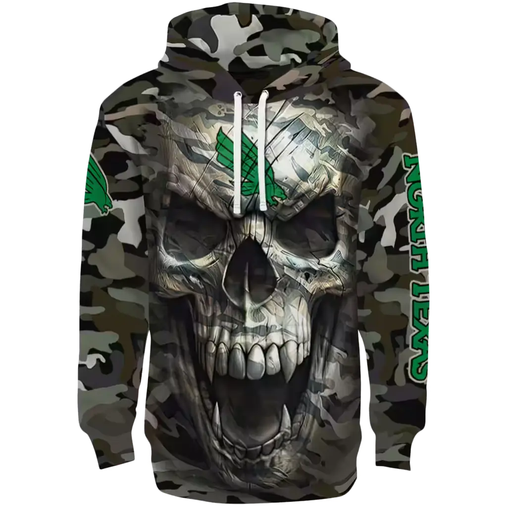 custom north texas mean green camo skull hoodie best selling custom north texas mean green camo skull hoodie best selling