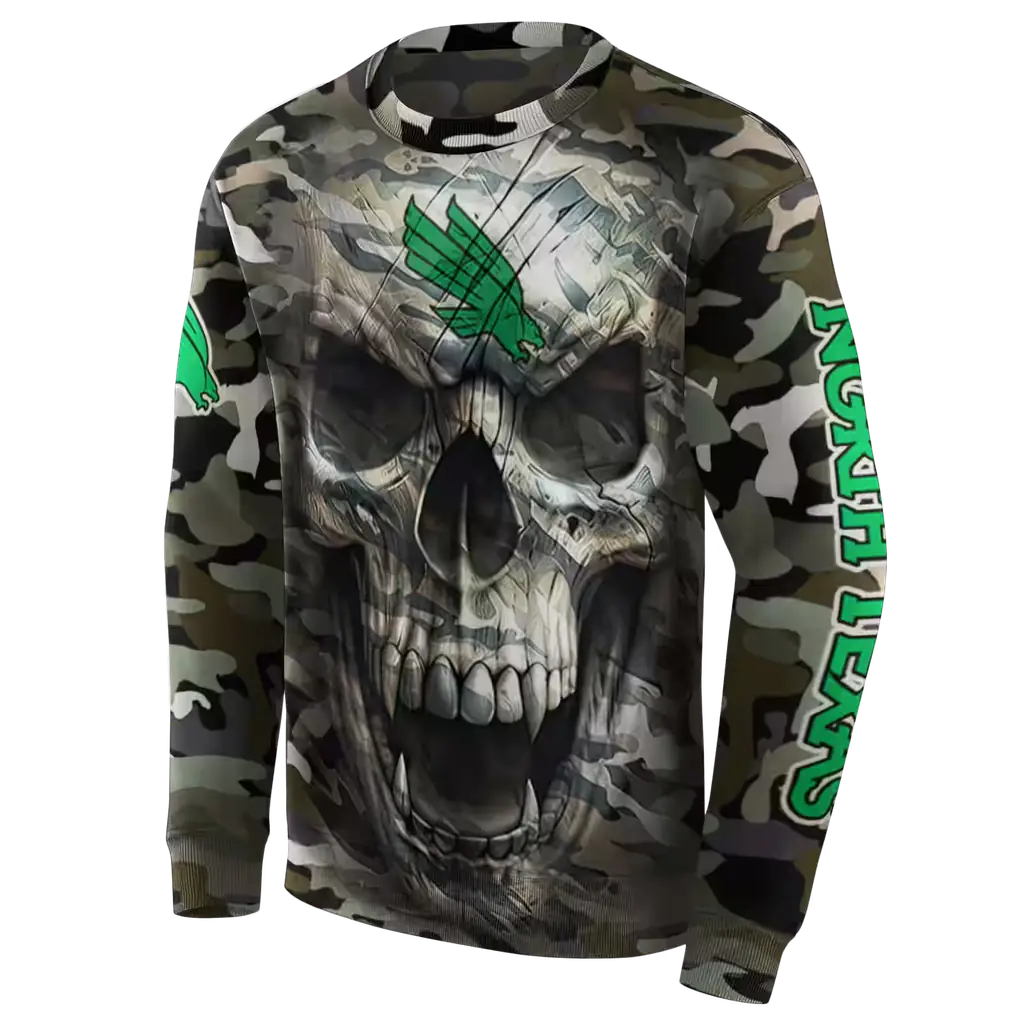 custom north texas mean green camo skull hoodie new arrival custom north texas mean green camo skull hoodie new arrival
