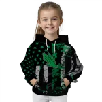 custom north texas mean green distressed flag green black hoodie best selling