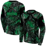 custom north texas mean green hunting theme green black hoodie best selling