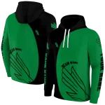 custom north texas mean green minimalist design green black hoodie best selling