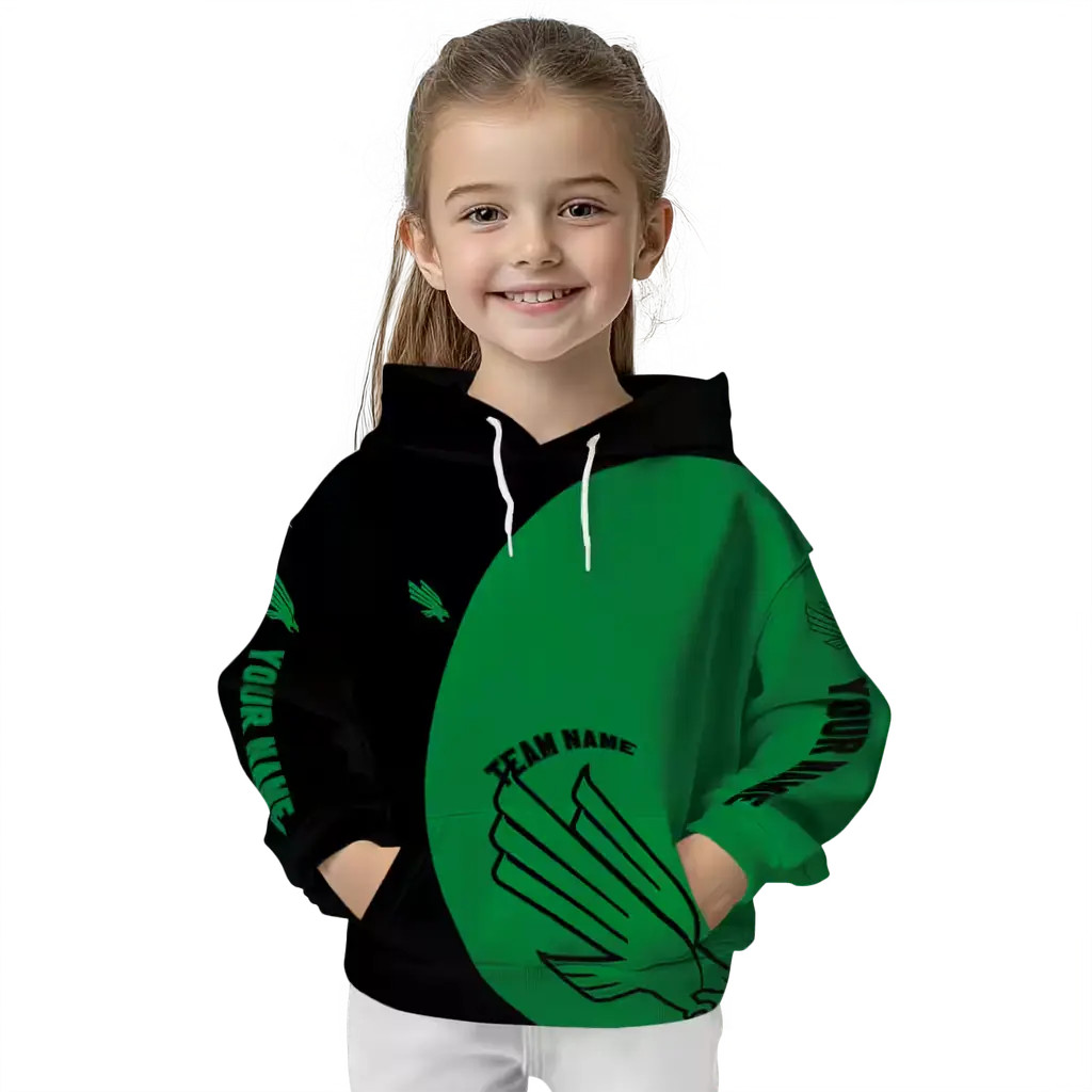 custom north texas mean green minimalist design green black hoodie top rated custom north texas mean green minimalist design green black hoodie top rated