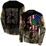 custom north texas mean green tree camo hoodie best selling