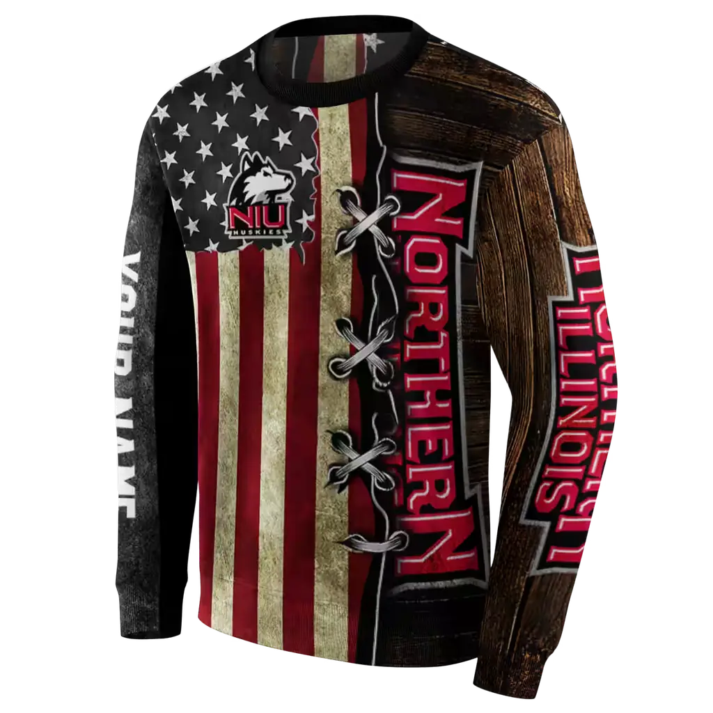 custom northern illinois huskies american pride hoodie new arrival custom northern illinois huskies american pride hoodie new arrival