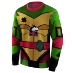 custom northern illinois huskies superhero armor red green hoodie best selling