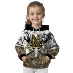 custom northwestern wildcats forest silhouette hoodie best selling