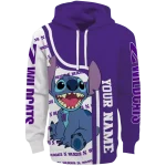 custom northwestern wildcats stitch purple hoodie best selling