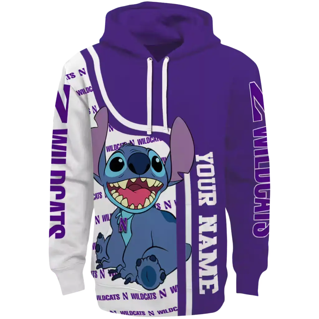 custom northwestern wildcats stitch purple hoodie best selling custom northwestern wildcats stitch purple hoodie best selling