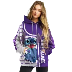 custom northwestern wildcats stitch purple hoodie best selling