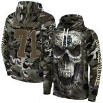 custom notre dame fighting irish camo skull hoodie best selling