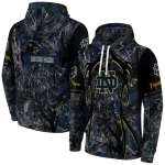 custom notre dame fighting irish hunting theme navy black hoodie best selling