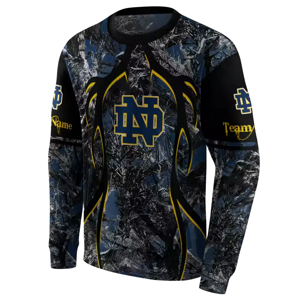 custom notre dame fighting irish hunting theme navy black hoodie new arrival custom notre dame fighting irish hunting theme navy black hoodie new arrival