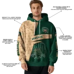 custom ohio bobcats abstract shape green hoodie best selling