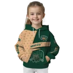 custom ohio bobcats abstract shape green hoodie best selling