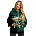 custom ohio bobcats baby yoda green black hoodie best selling