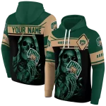 custom ohio bobcats grim reaper green black hoodie best selling