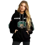 custom ohio bobcats punisher skull black hoodie best selling
