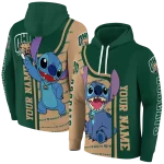 custom ohio bobcats stitch green hoodie best selling
