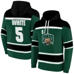 custom ohio bobcats striped pattern green hoodie best selling