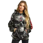 custom ohio state buckeyes camo skull hoodie best selling