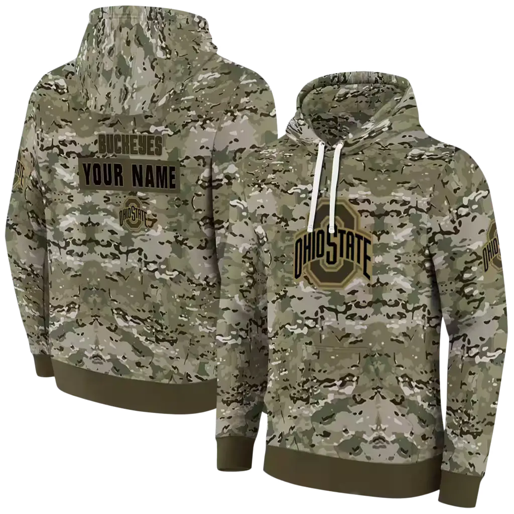 custom ohio state buckeyes military style hoodie fashion forward custom ohio state buckeyes military style hoodie fashion forward