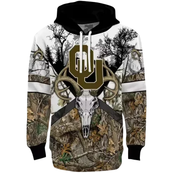 custom oklahoma sooners forest silhouette hoodie best selling