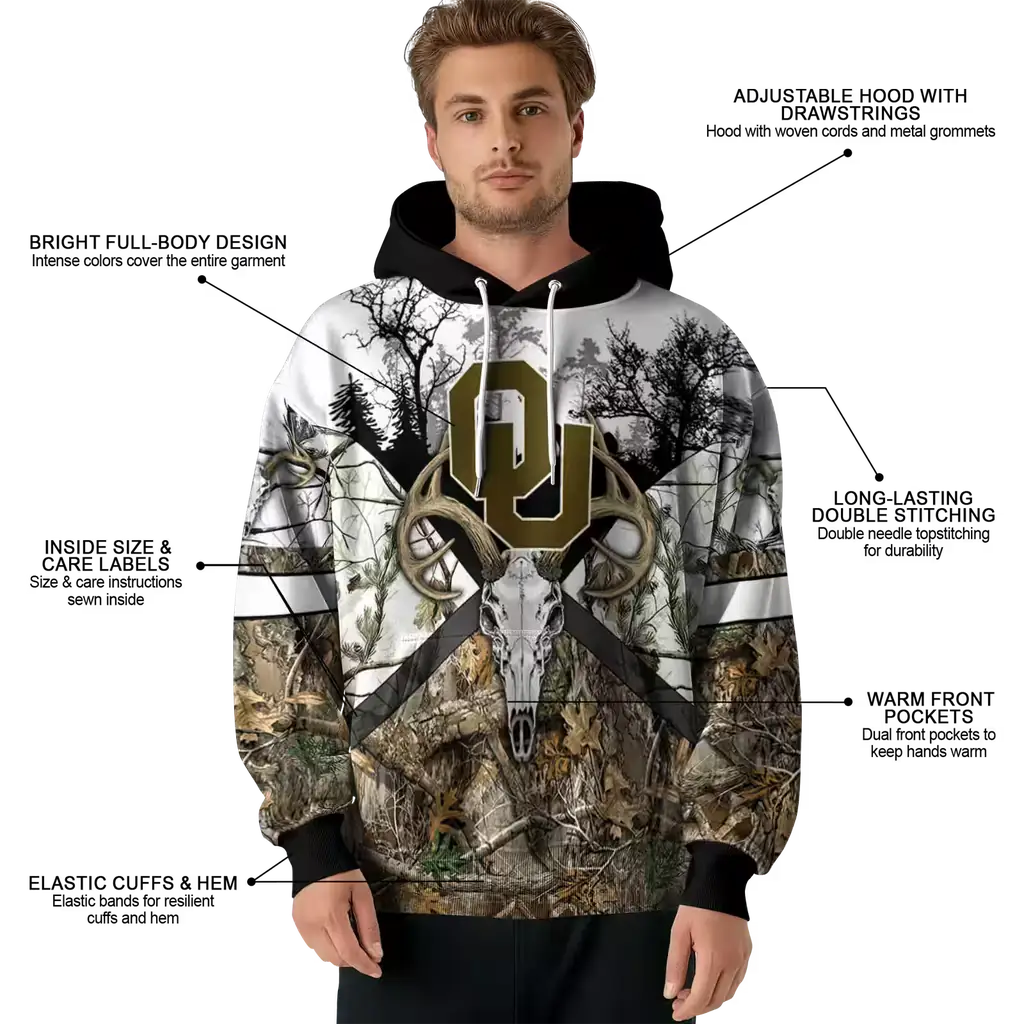 custom oklahoma sooners forest silhouette hoodie latest model custom oklahoma sooners forest silhouette hoodie latest model