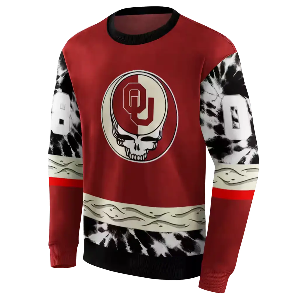 custom oklahoma sooners grateful vibes crimson hoodie new arrival custom oklahoma sooners grateful vibes crimson hoodie new arrival