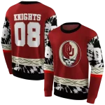 custom oklahoma sooners grateful vibes crimson hoodie best selling