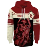 custom oklahoma sooners grim reaper crimson black hoodie best selling