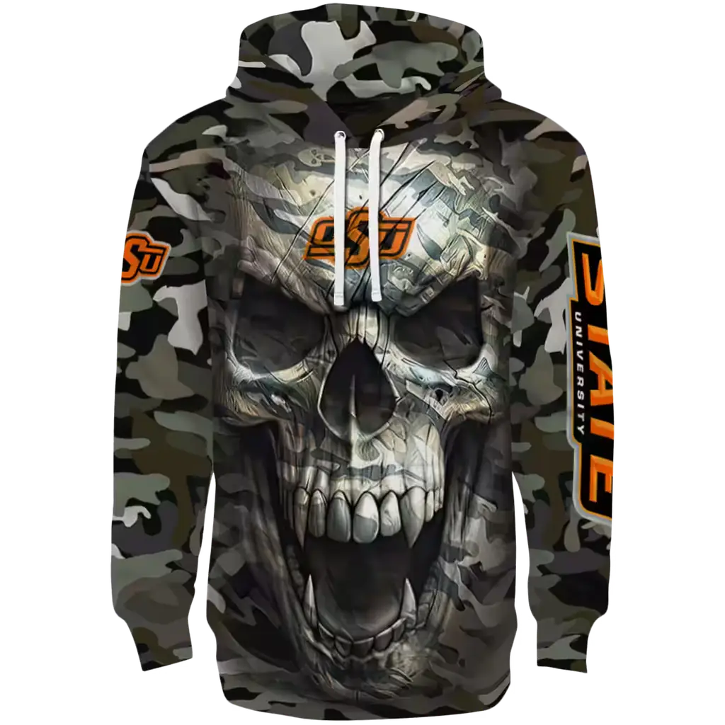 custom oklahoma state cowboys camo skull hoodie best selling custom oklahoma state cowboys camo skull hoodie best selling