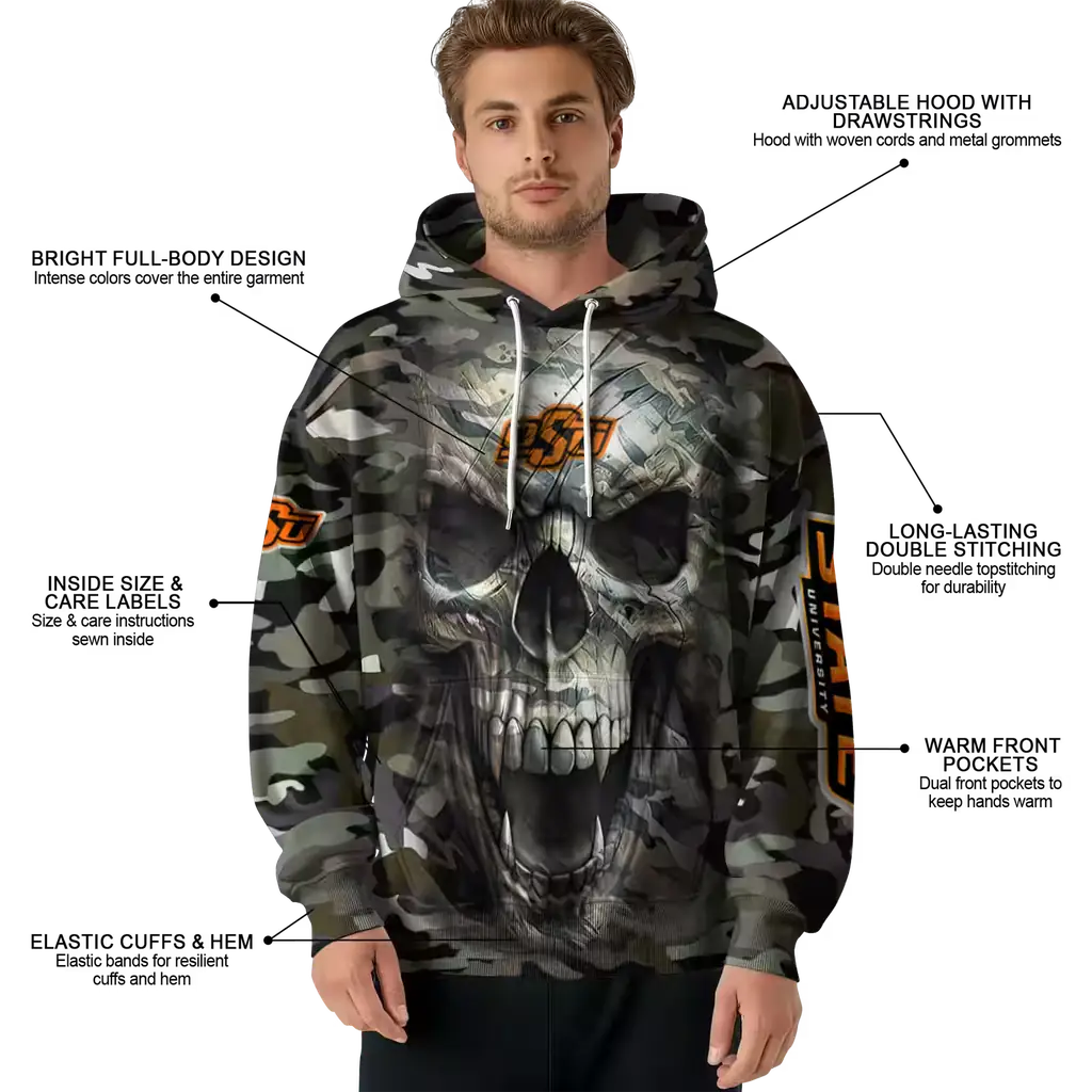 custom oklahoma state cowboys camo skull hoodie latest model custom oklahoma state cowboys camo skull hoodie latest model