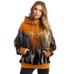 custom oklahoma state cowboys flame design orange hoodie best selling