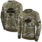 custom oklahoma state cowboys military style hoodie best selling