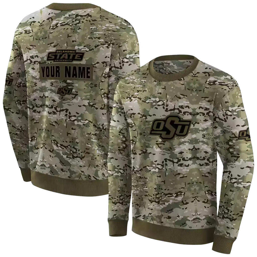 custom oklahoma state cowboys military style hoodie premium grade custom oklahoma state cowboys military style hoodie premium grade