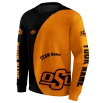 custom oklahoma state cowboys minimalist design orange black hoodie best selling