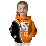 custom oklahoma state cowboys peeking snoopy orange hoodie best selling