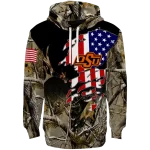 custom oklahoma state cowboys tree camo hoodie best selling