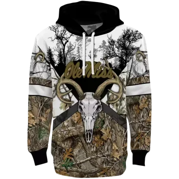 custom ole miss rebels forest silhouette hoodie best selling
