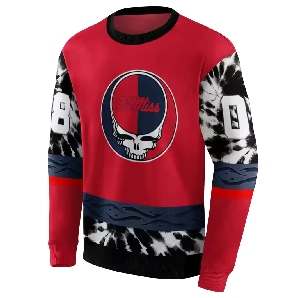 custom ole miss rebels grateful vibes red hoodie new arrival custom ole miss rebels grateful vibes red hoodie new arrival