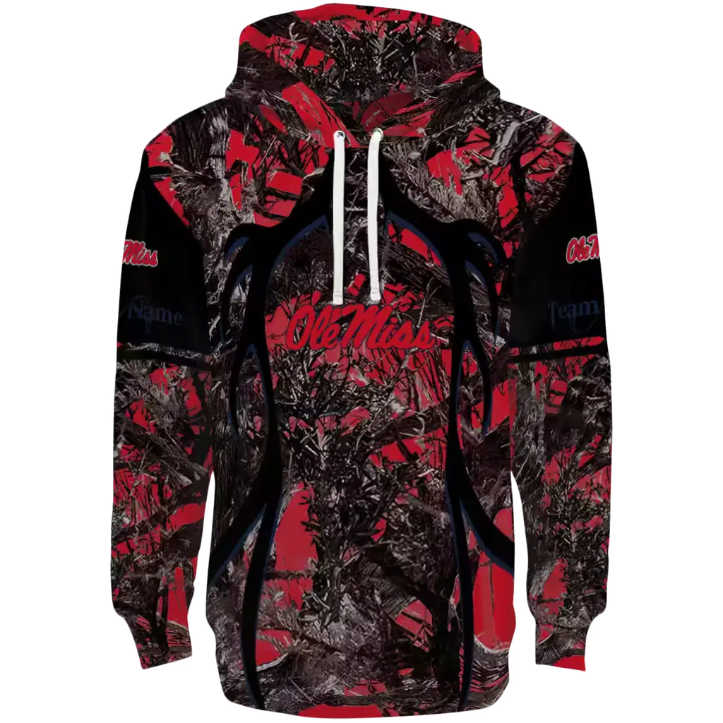 custom ole miss rebels hunting theme red black hoodie best selling custom ole miss rebels hunting theme red black hoodie best selling