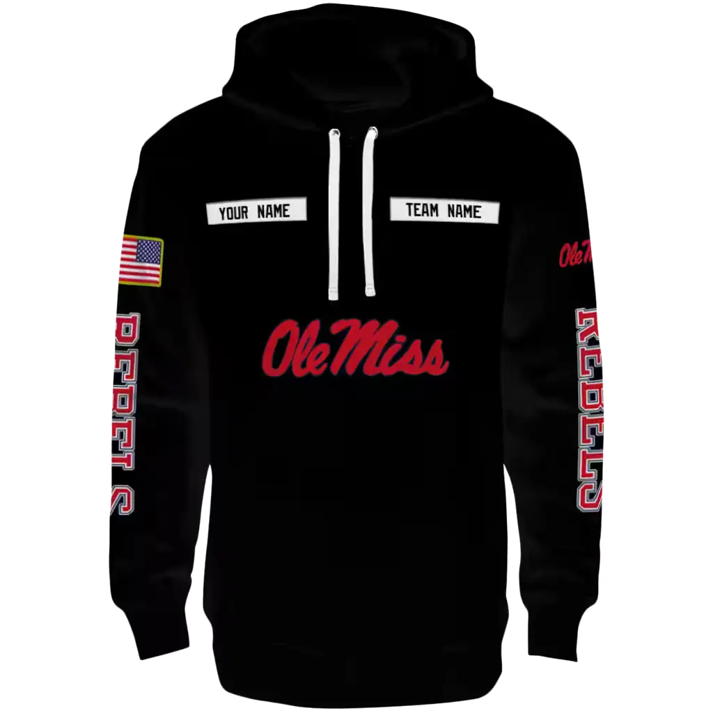 custom ole miss rebels punisher skull black hoodie best selling custom ole miss rebels punisher skull black hoodie best selling