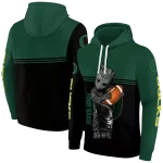 custom oregon ducks baby groot green black hoodie best selling